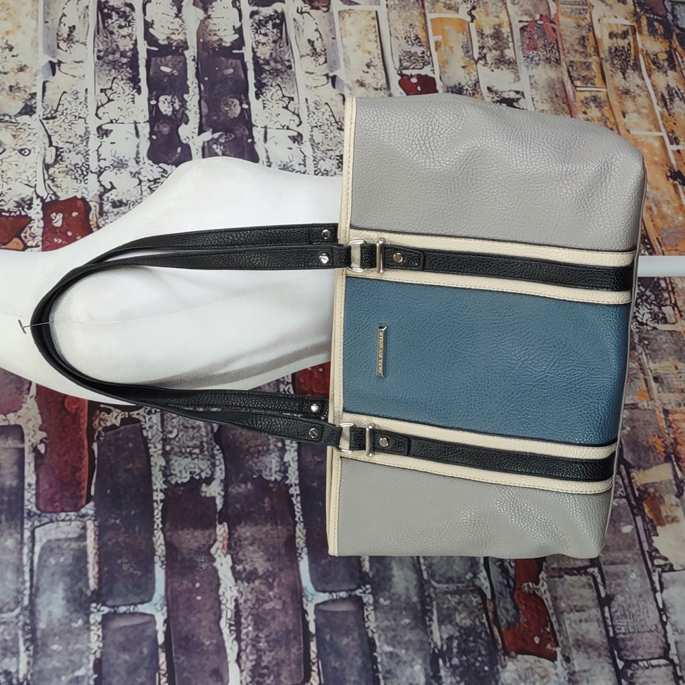 Dana Buchman Pebbled Faux Leather Tote Bag